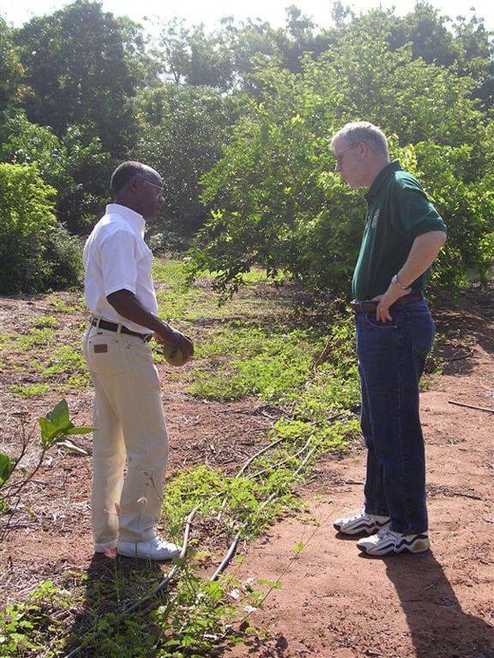 Debebe Daidone, organic farmer