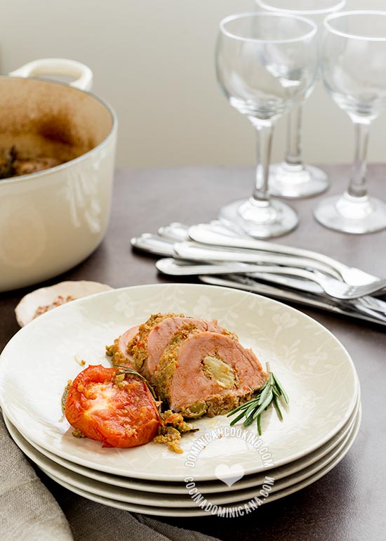 Rosemary and Olives Pork Roast