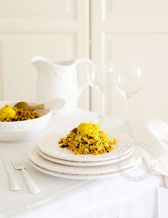 Vegan Wild Rice Pilaf with Cauliflower Recipe