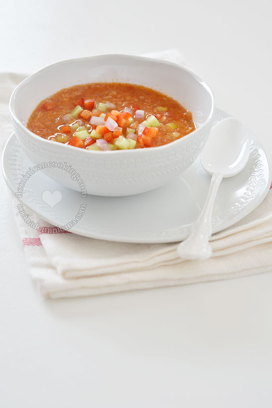 Mild and Easy Gazpacho