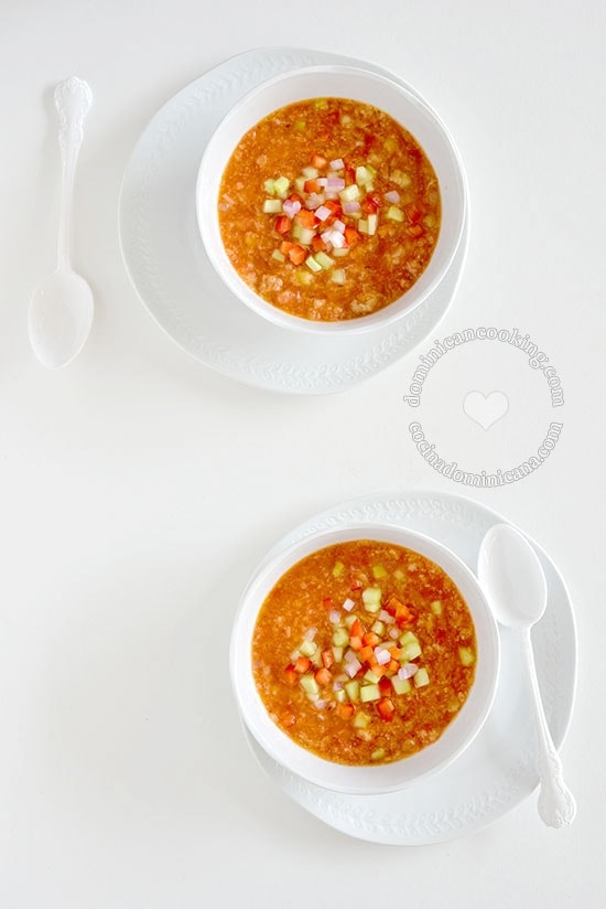 Mild and Easy Gazpacho Recipe