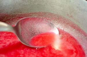 Mixture for hard caramel