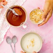 Vanilla and Chocolate Maicena Pudding