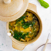 Aguají: Sopa de Plátano (Roasted Plantain Soup)