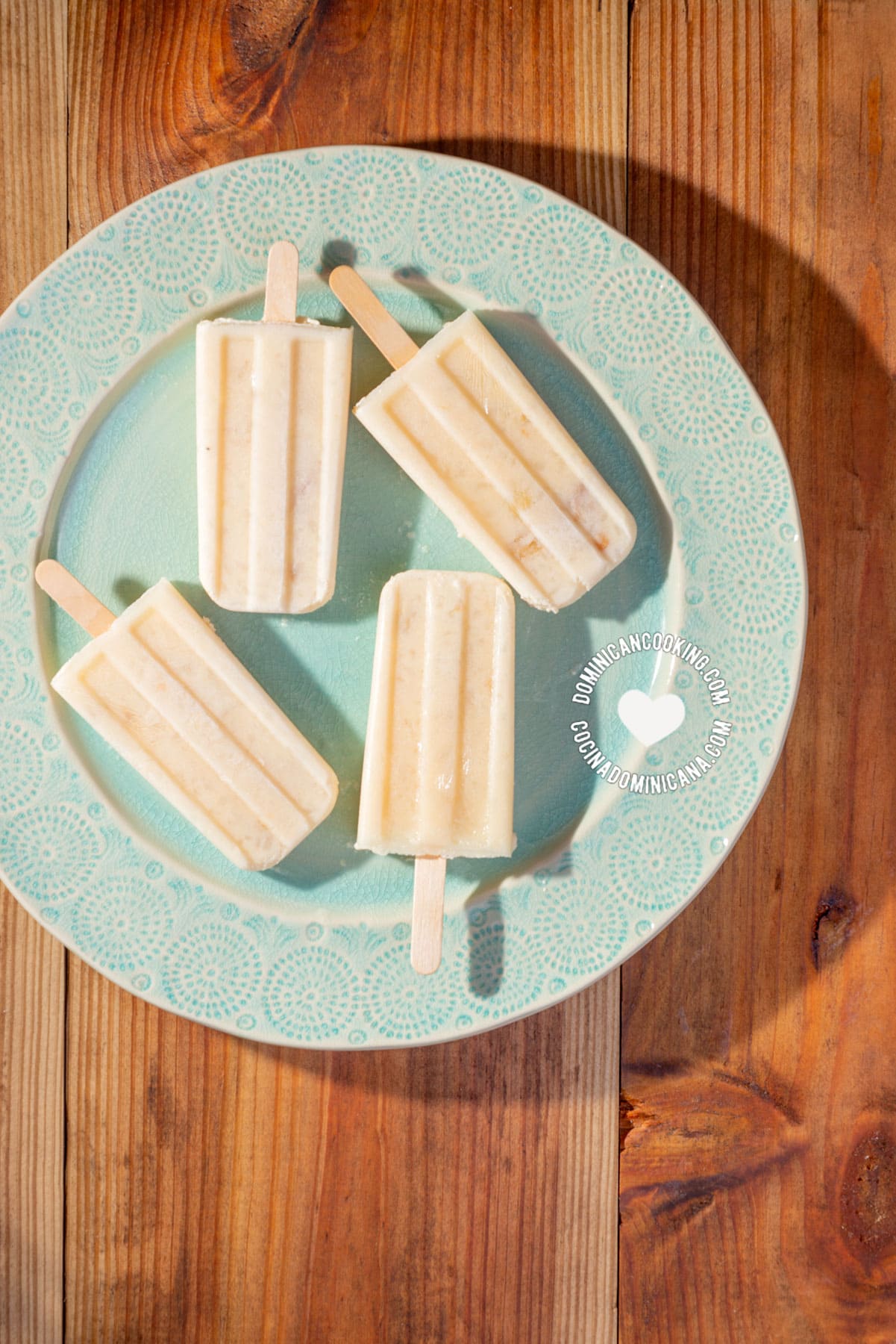 Arroz con Leche Paletas (Rice Pudding Popsicles)