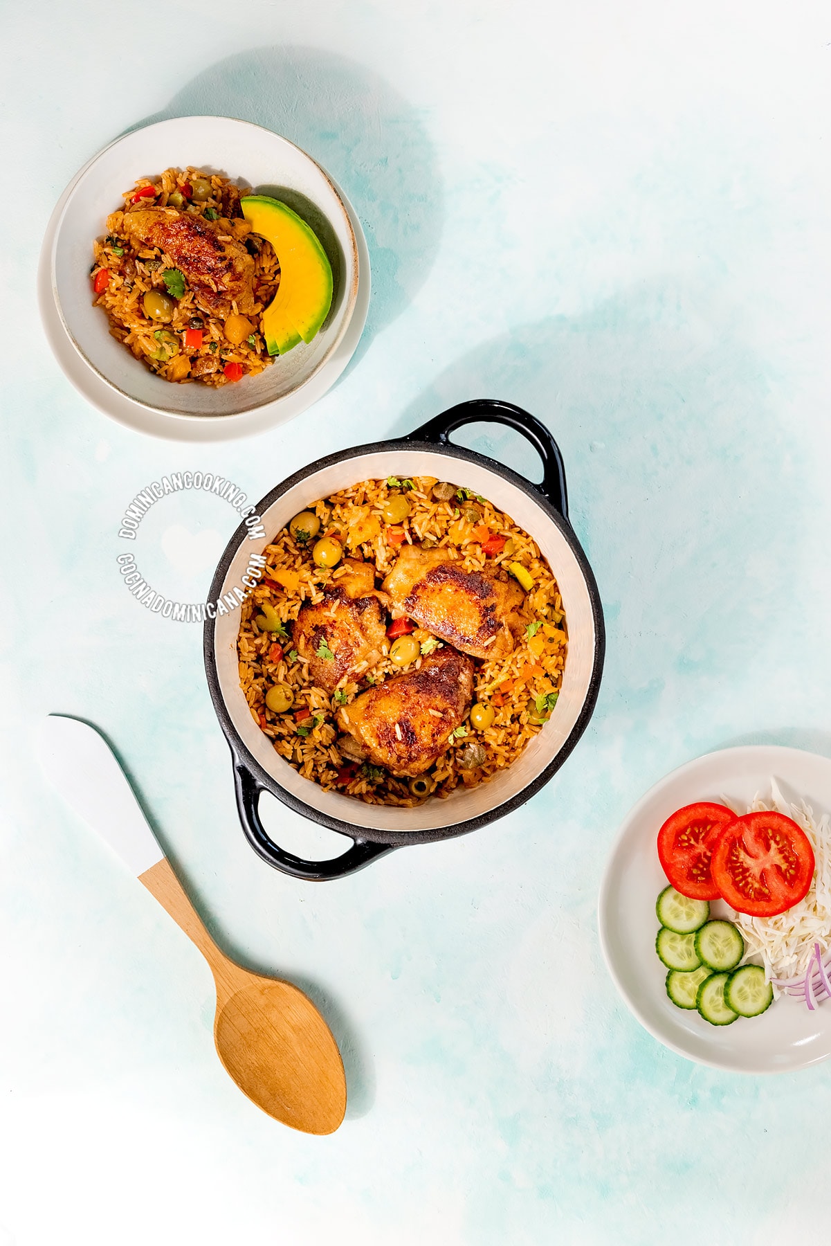 Locrio de Pollo (Rice and Chicken)