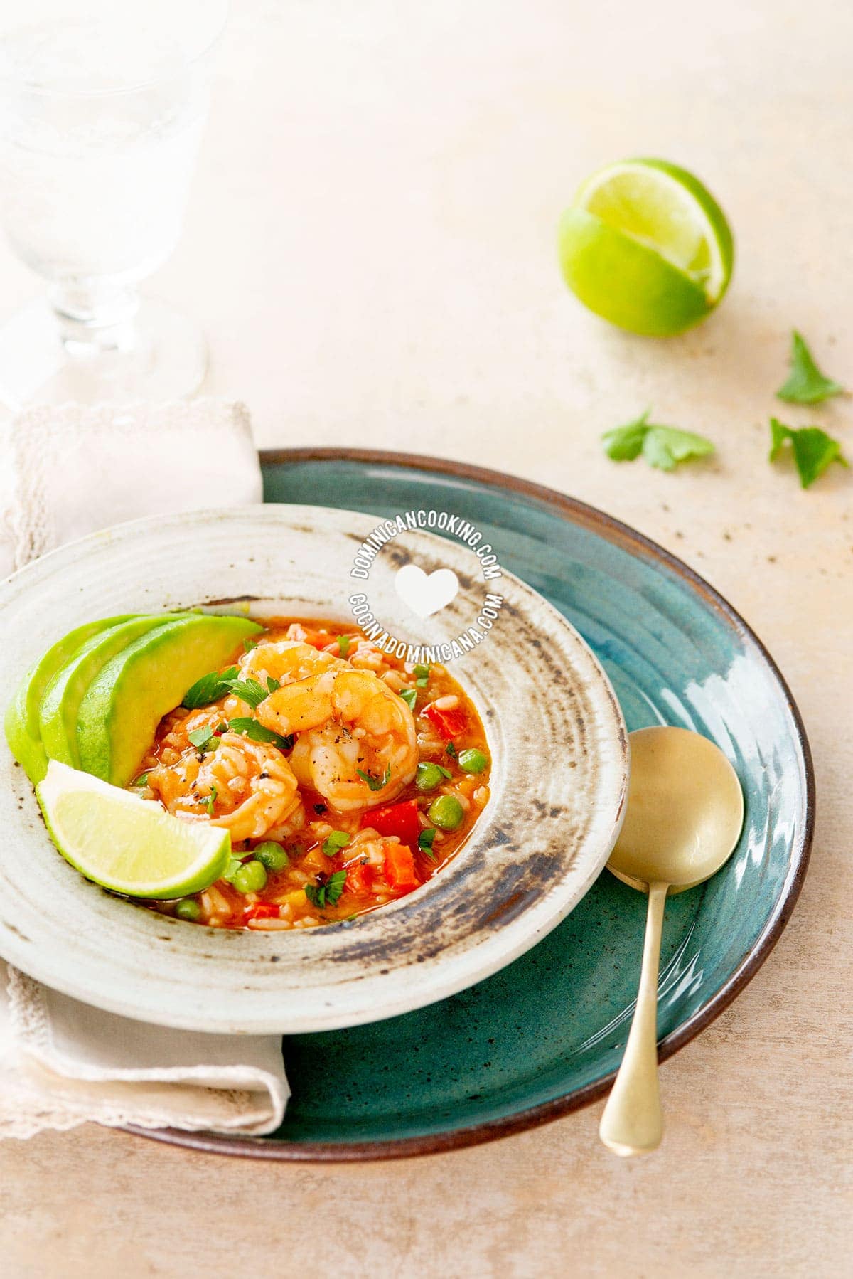 Asopao de Camarones (Shrimp and Rice Pottage)