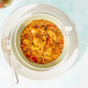 Asopao de Pollo (Chicken and Rice Pottage)