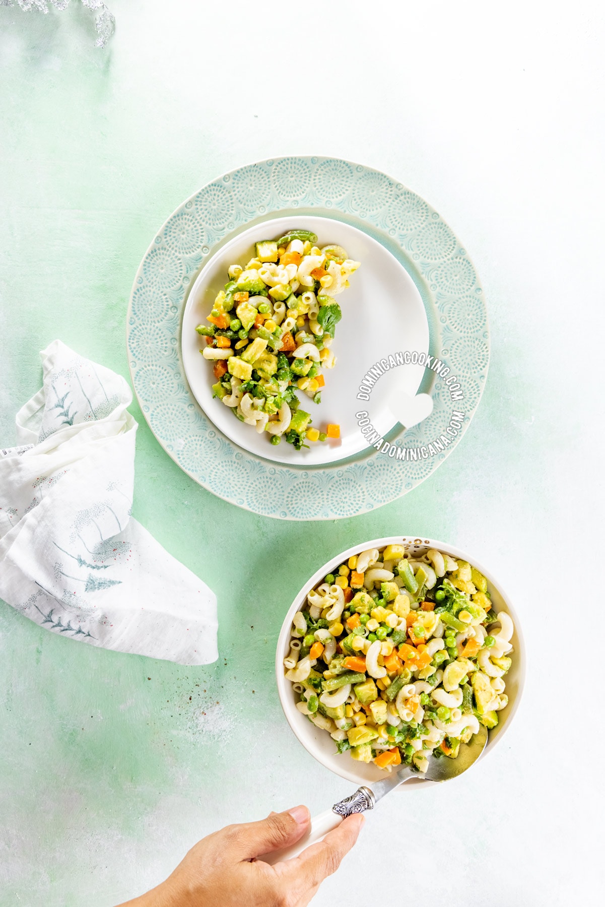 Pasta and Avocado Salad