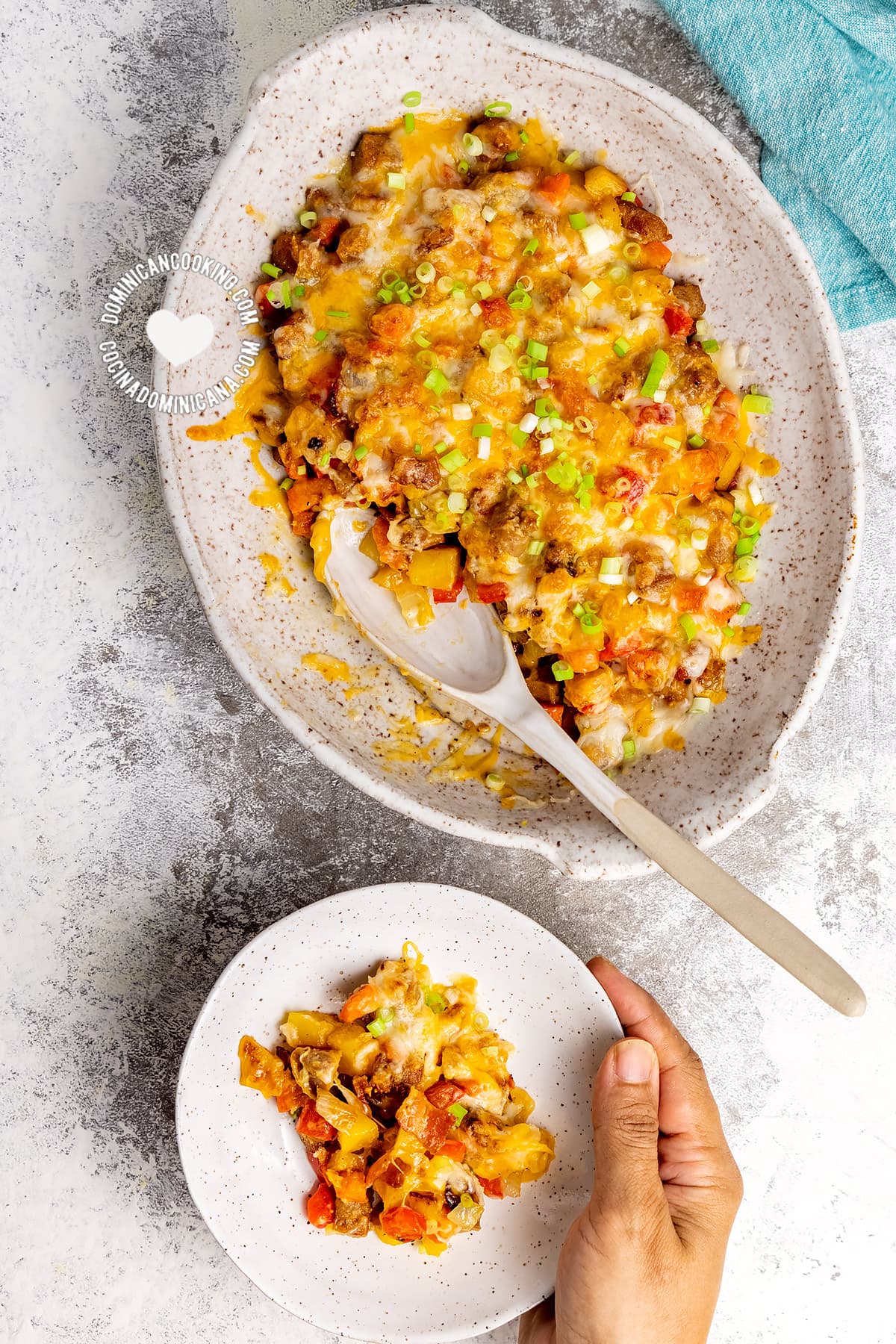 Bacon potato casserole