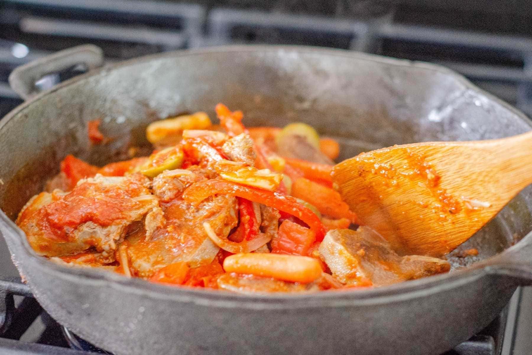 Cooking vegetables