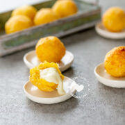 Cheese-Crusted Ripe Plantain Balls