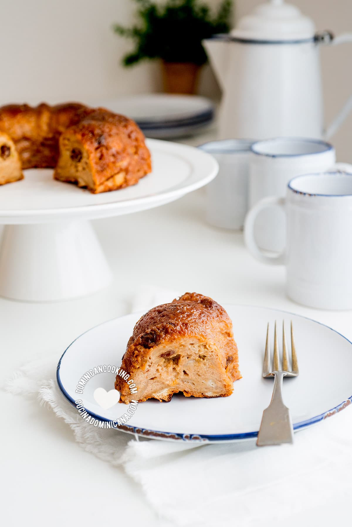 Pudín de pan (Bread pudding)