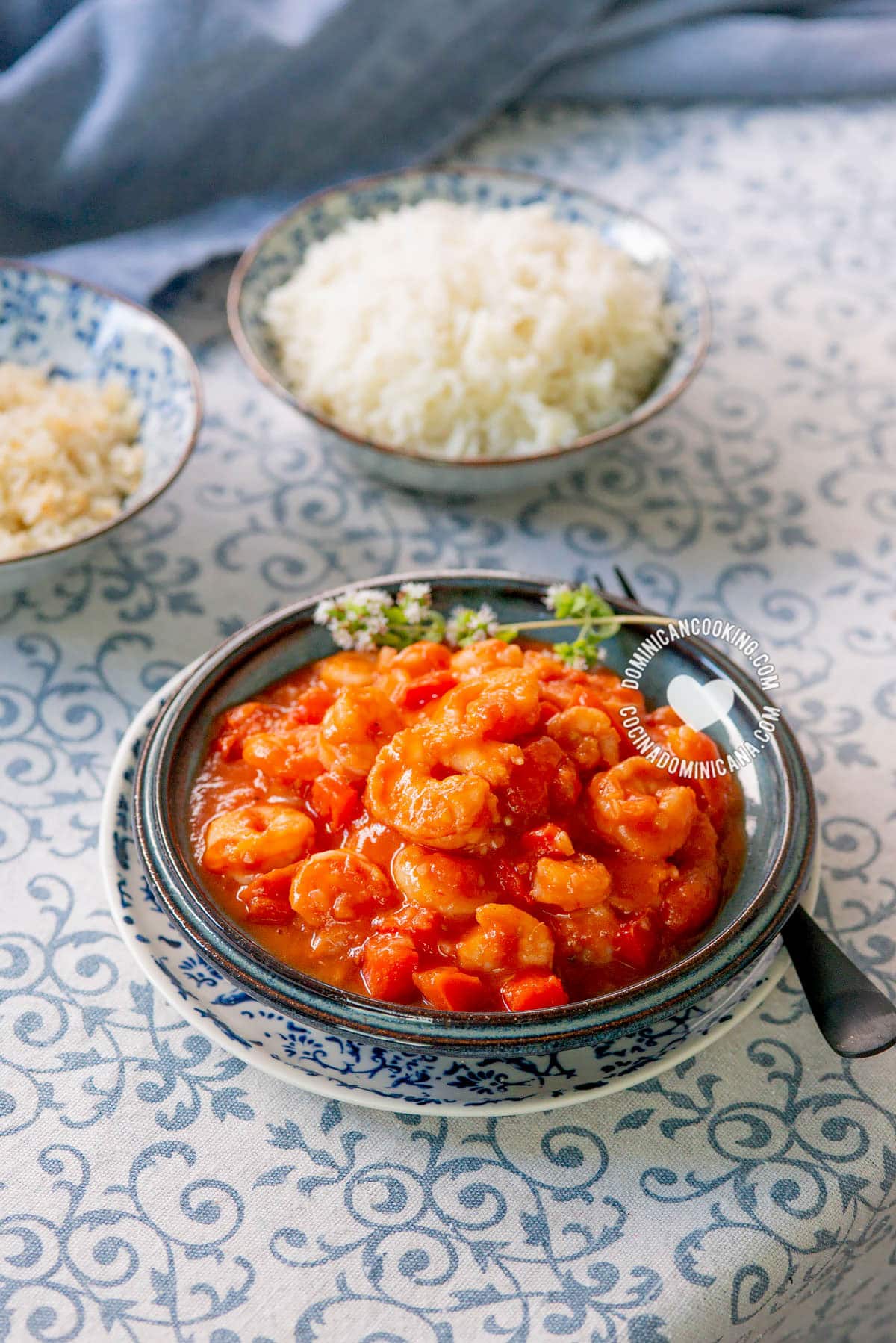 Camarones guisados recipe