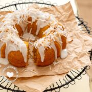 Carrot and Coconut Cake with Ginger