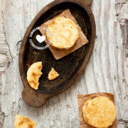 Dominican casabe (cassava or yuca bread)