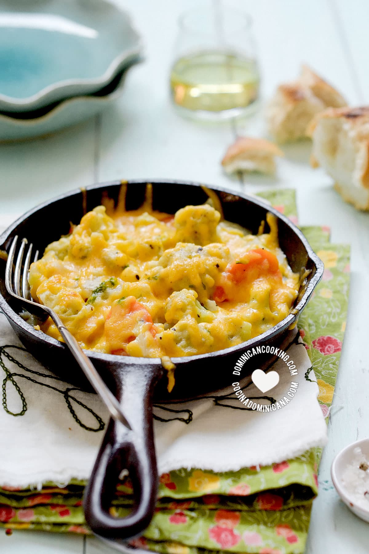 Cauliflower and Carrot Casserole