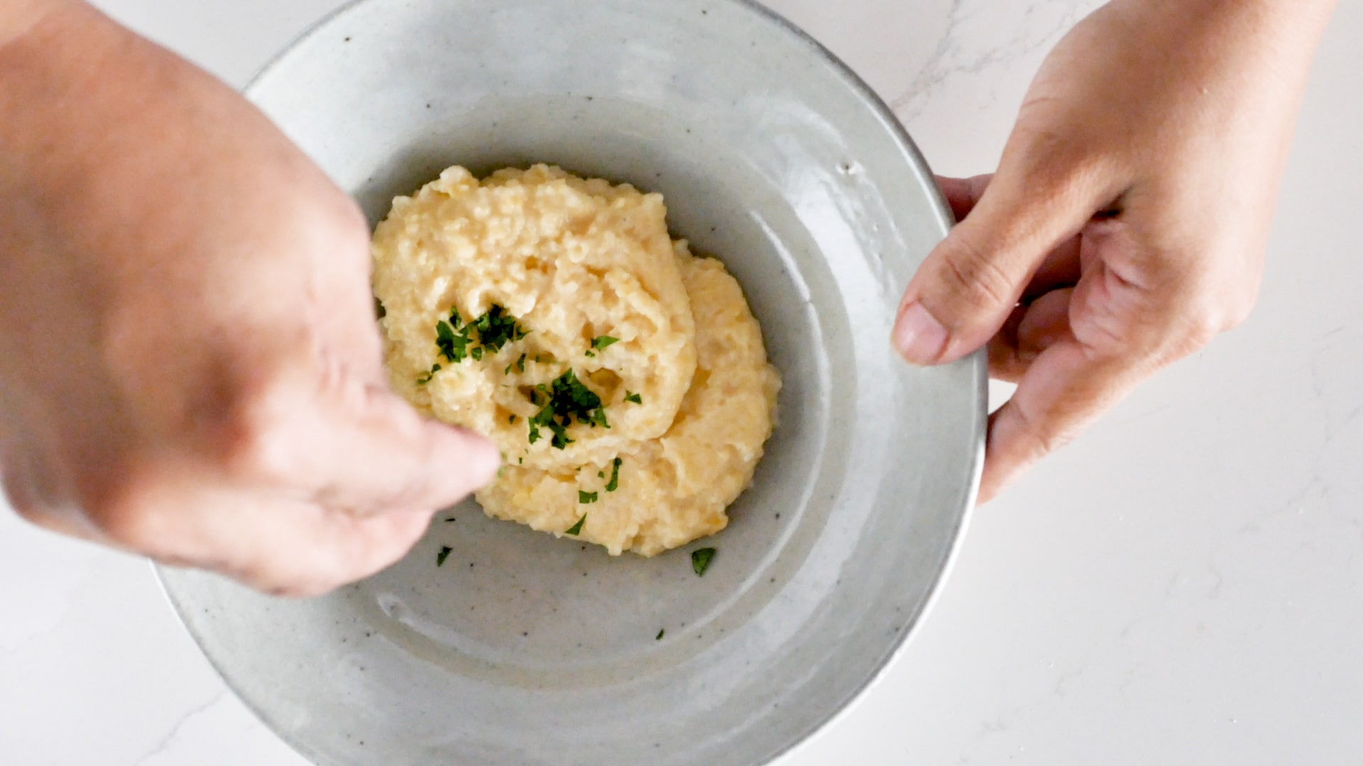 Adding parsley