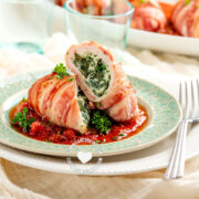 Bacon-Wrapped Chicken Rolls