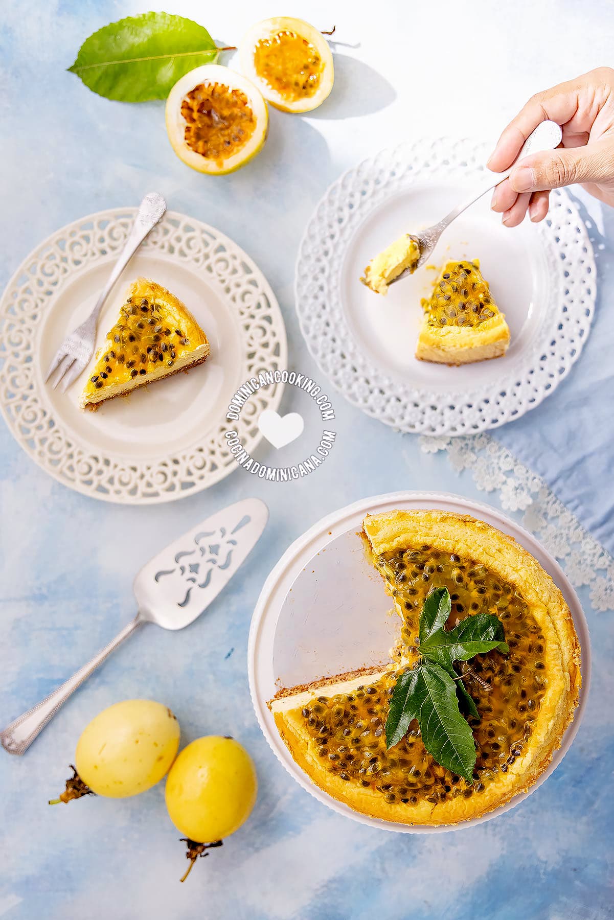 Passion Fruit Cheesecake