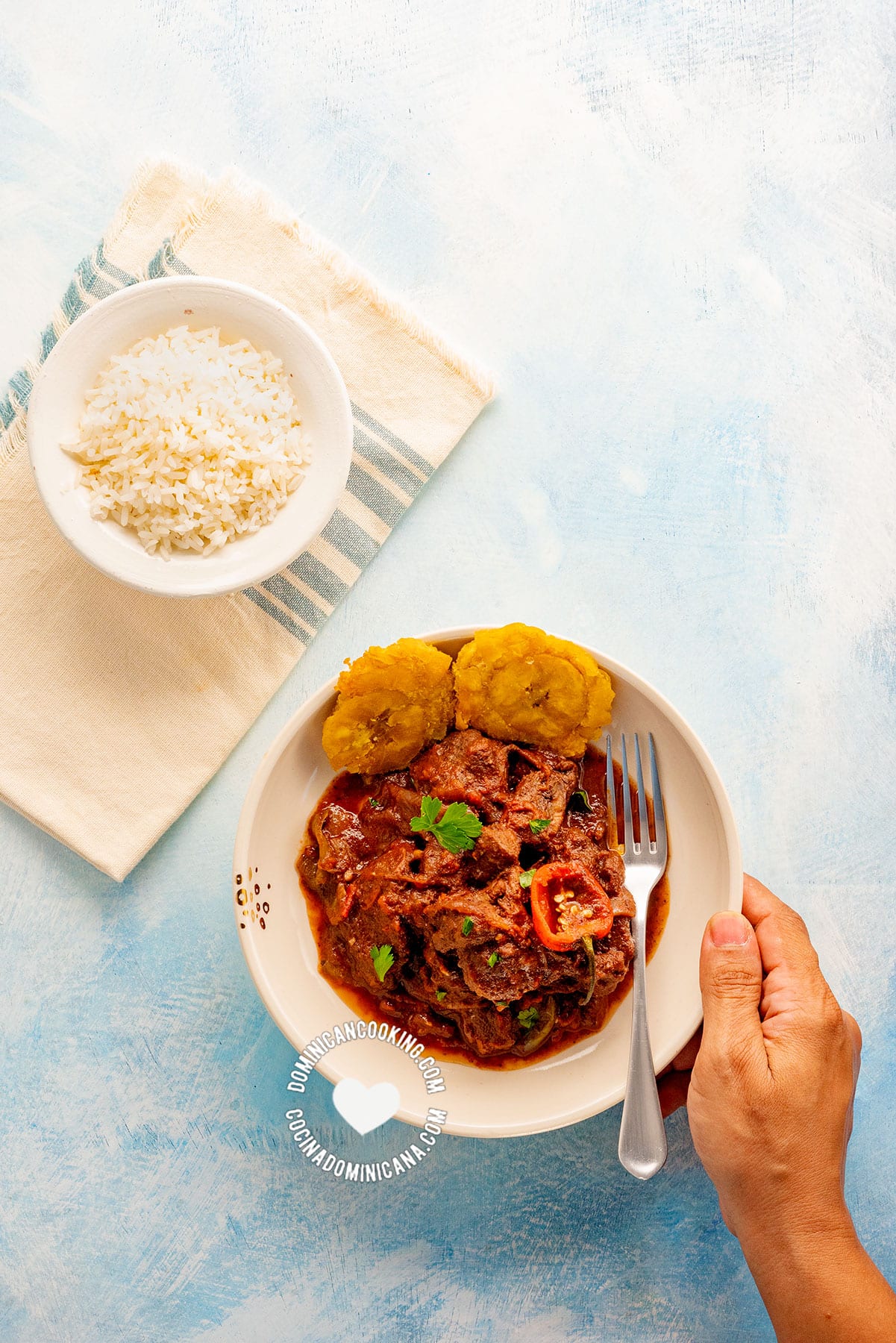 Chivo Guisado Picante (Spicy Goat Meat Stew)