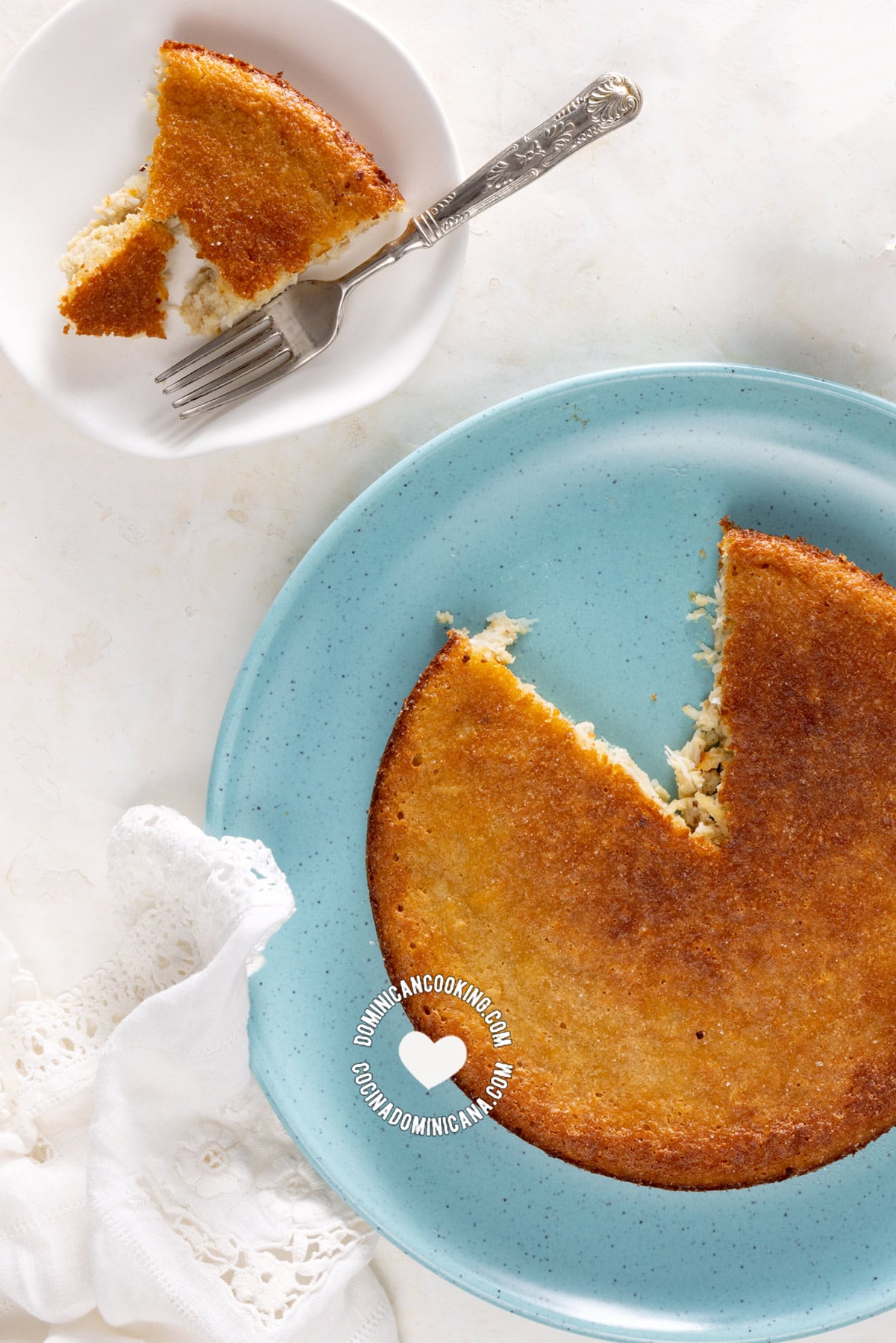 Dulce de Coco Horneado o Cocadas (Coconut Cake)