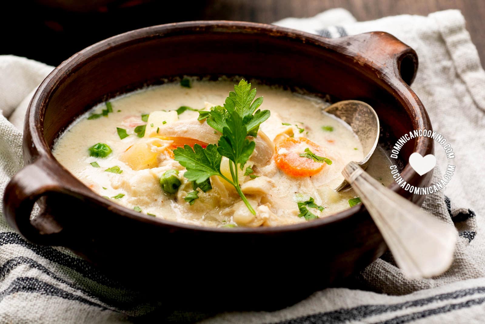 Creamy Chicken and Vegetable Soup