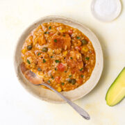 Asopao de Chuleta Ahumada (Smoked Pork Chop Rice Pottage)
