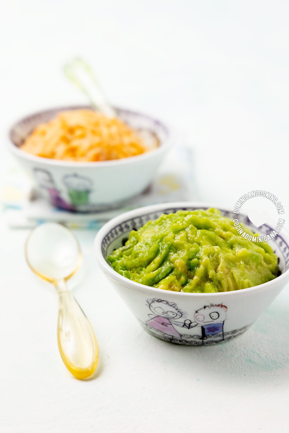 2 Bowls of Dominican Baby and Toddler Foods