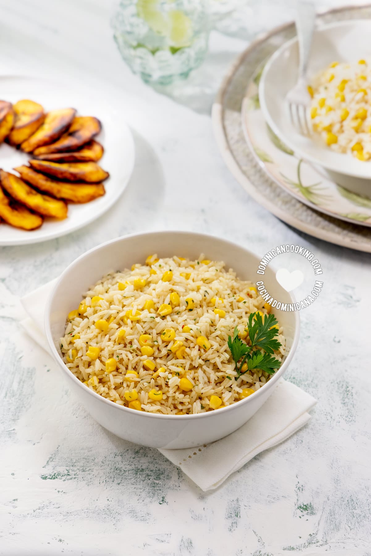 Arroz con Maíz, or Moro de Maíz (Sweet Corn Pilaf)