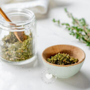 Homemade Seasoning Powder and Ingredients
