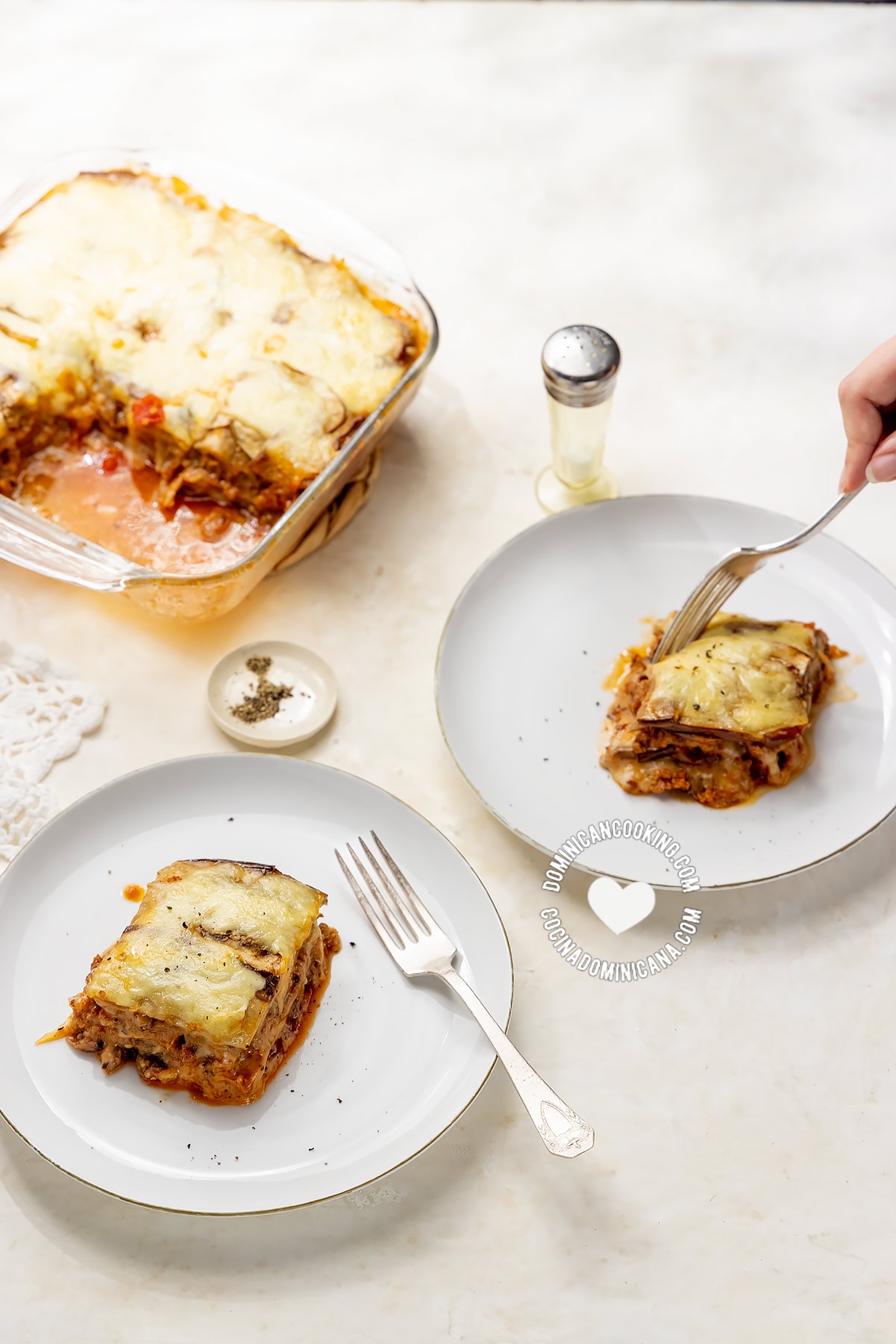 Lasaña de Berenjenas (Beef and Eggplant Casserole)