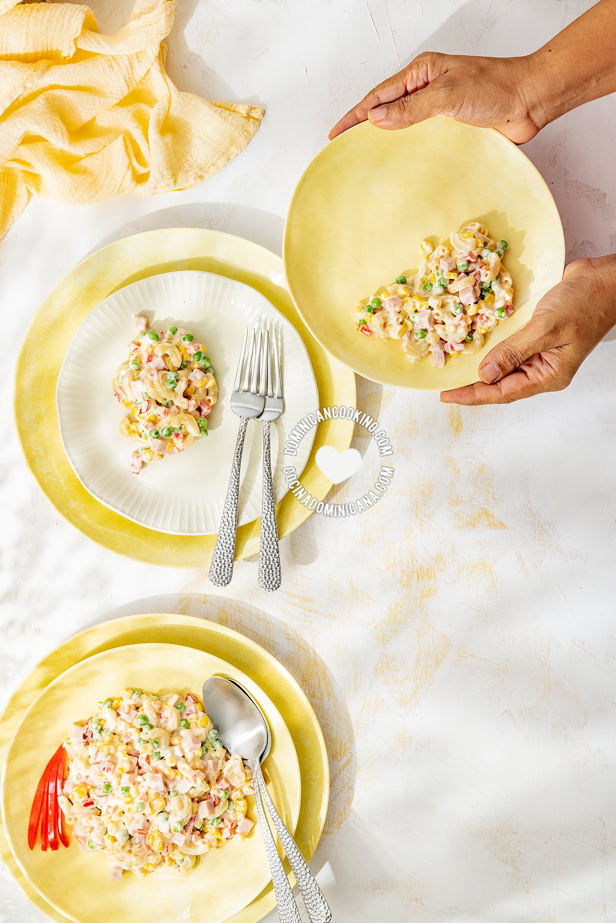 Ensalada de Coditos (Elbow Pasta Salad)