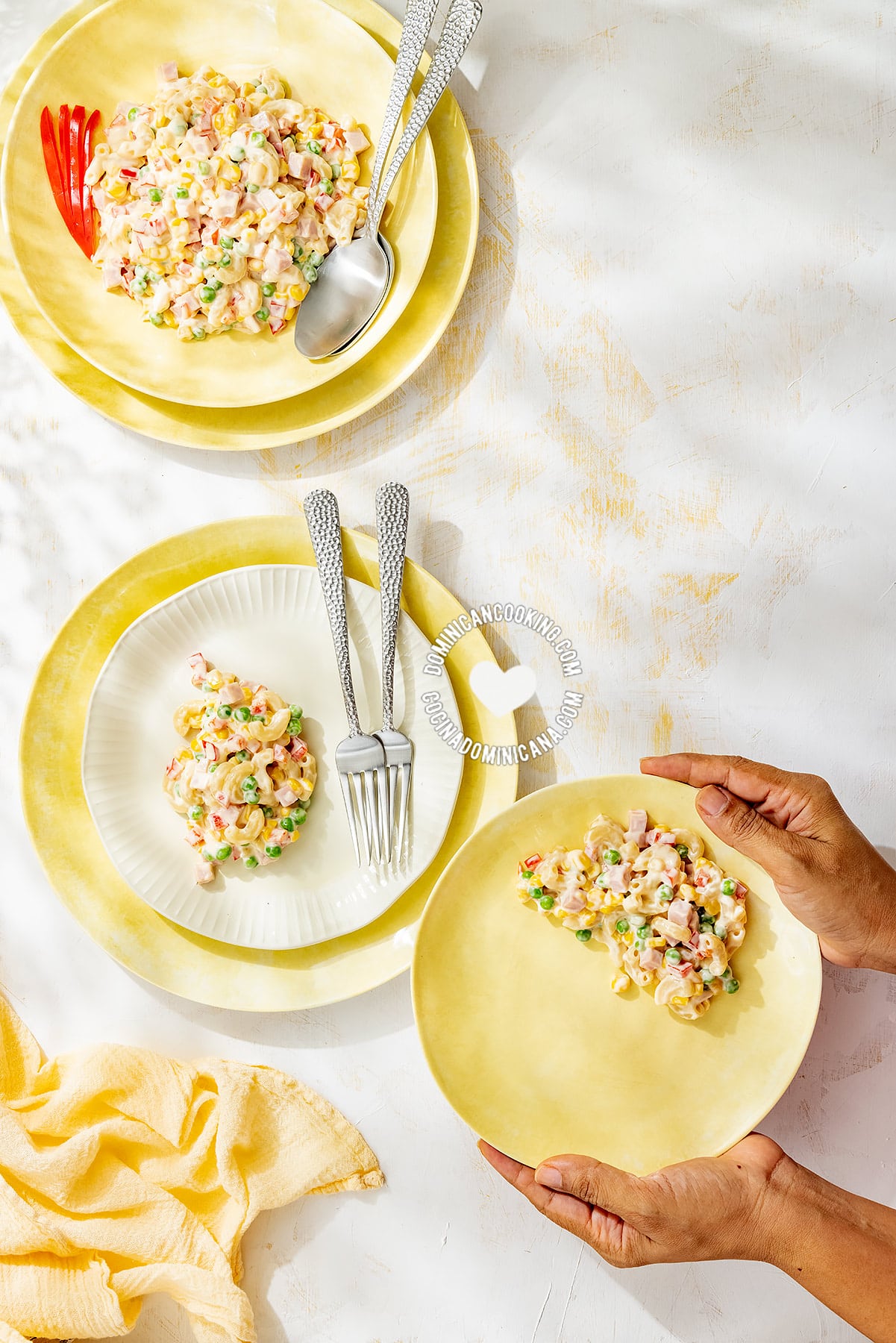 Ensalada de Coditos (Elbow Pasta Salad)