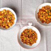 3 Bowls of Minced Beef Filling
