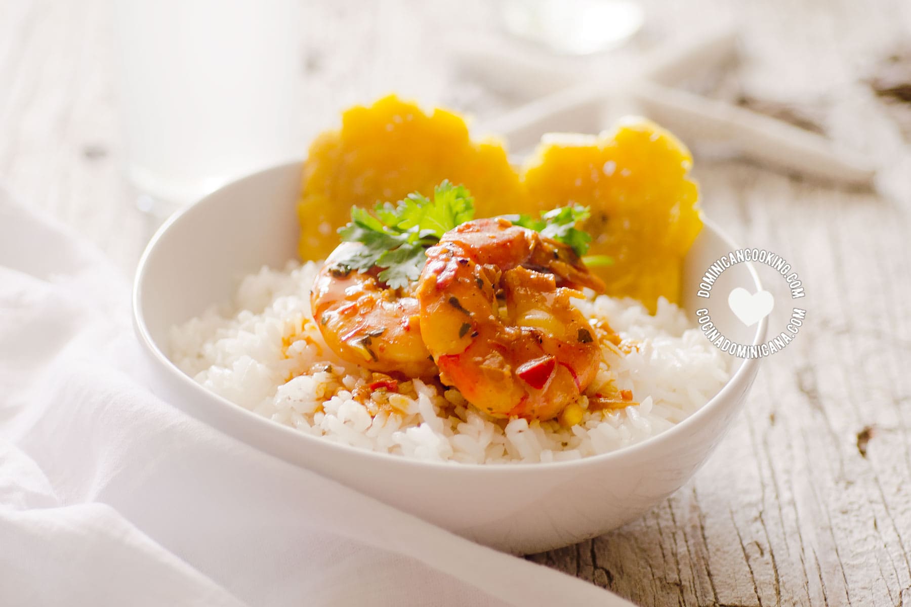 Shrimp with Coconut and Ginger Sauce