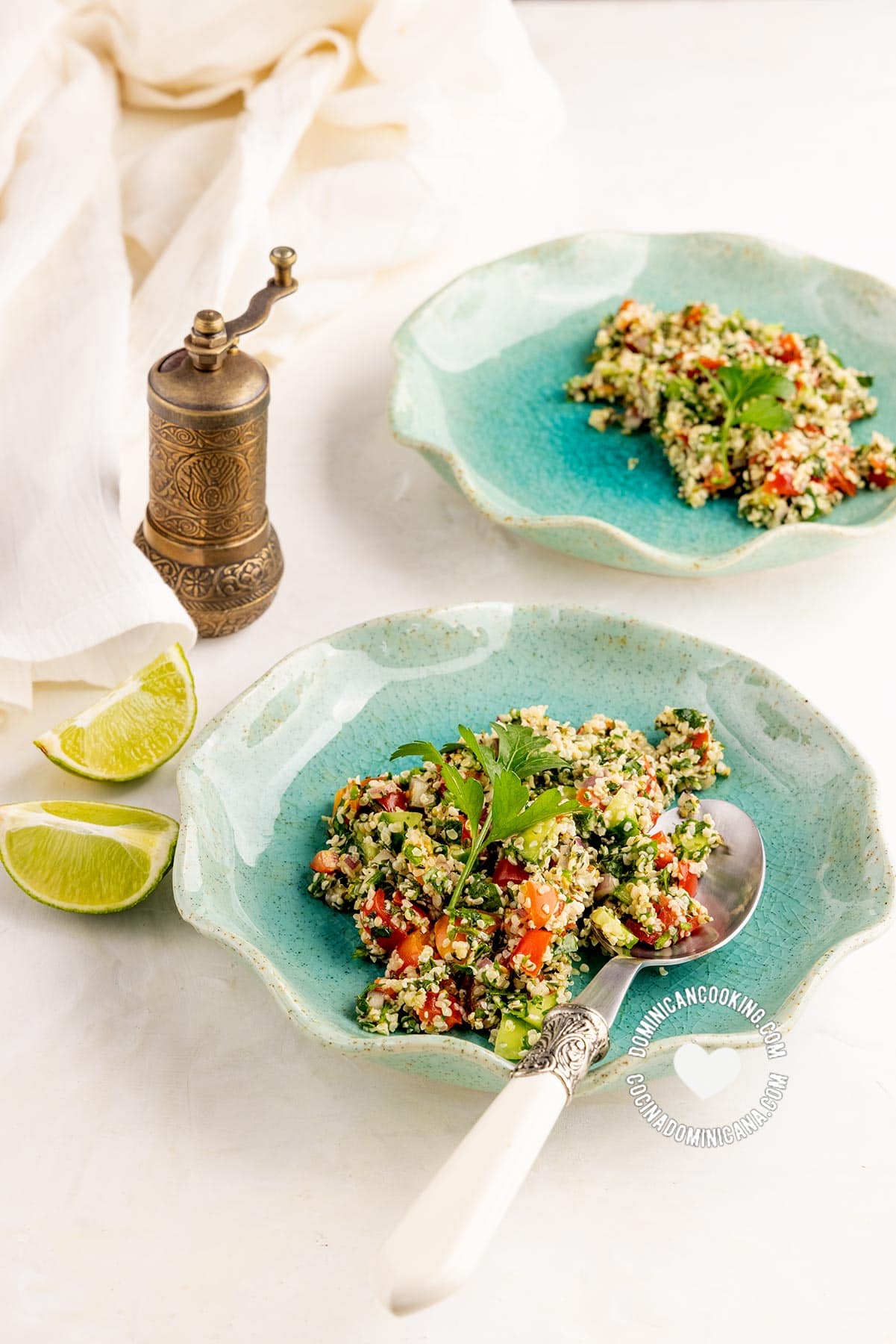 Gluten-Free, Low-Carb "Tabbouleh" Salad