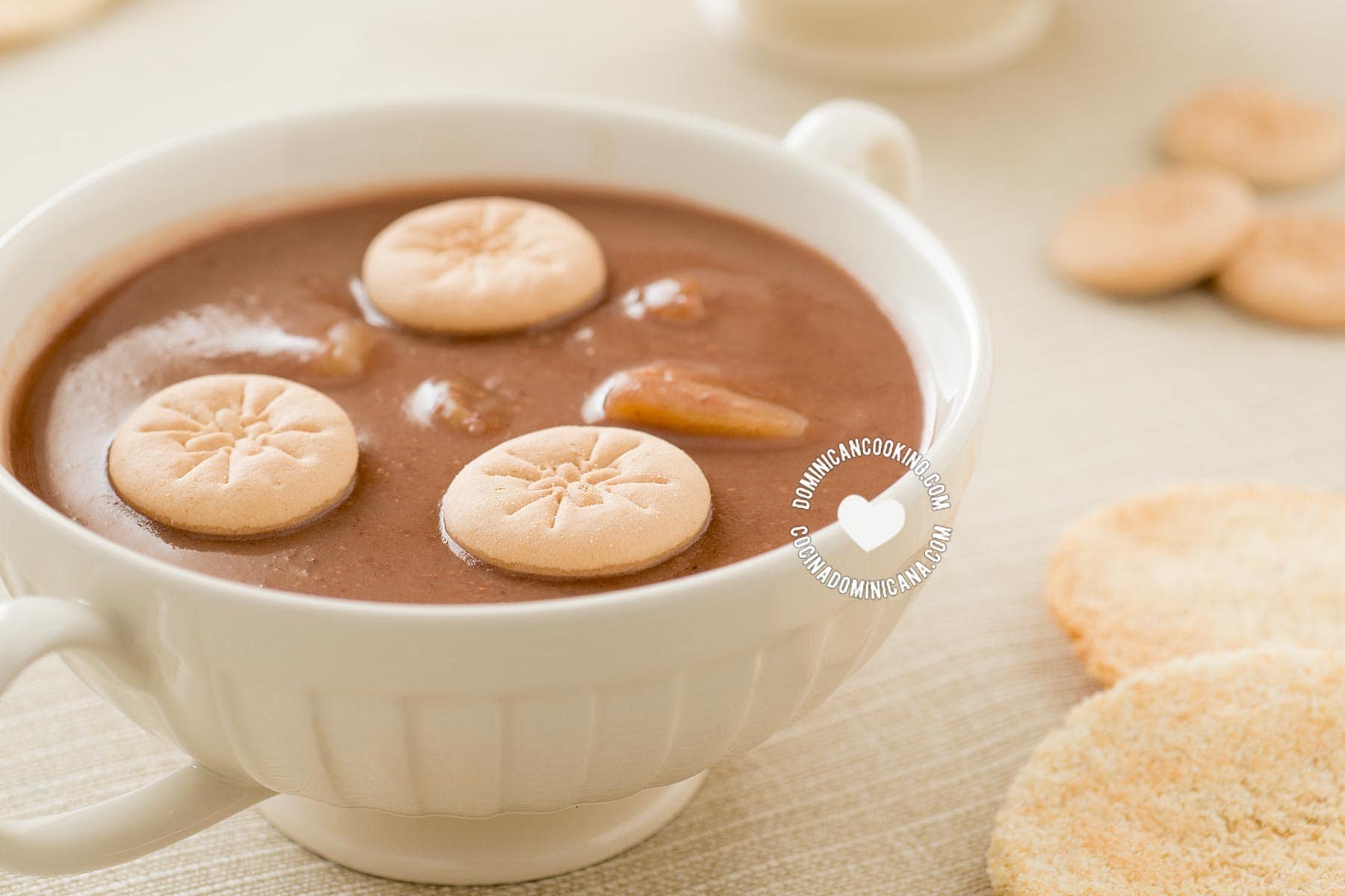 bowl of habichuelas con dulce