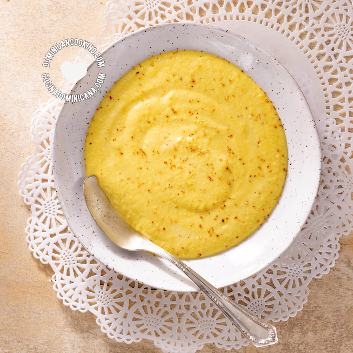 Harina de maiz (Dominican cornmeal porridge)