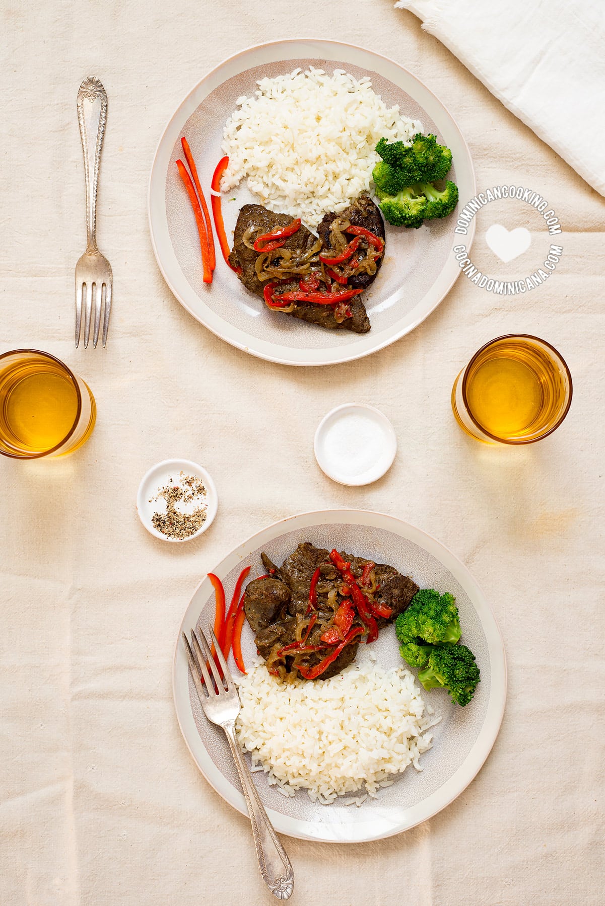 Higado Encebollado (Liver with Onions)