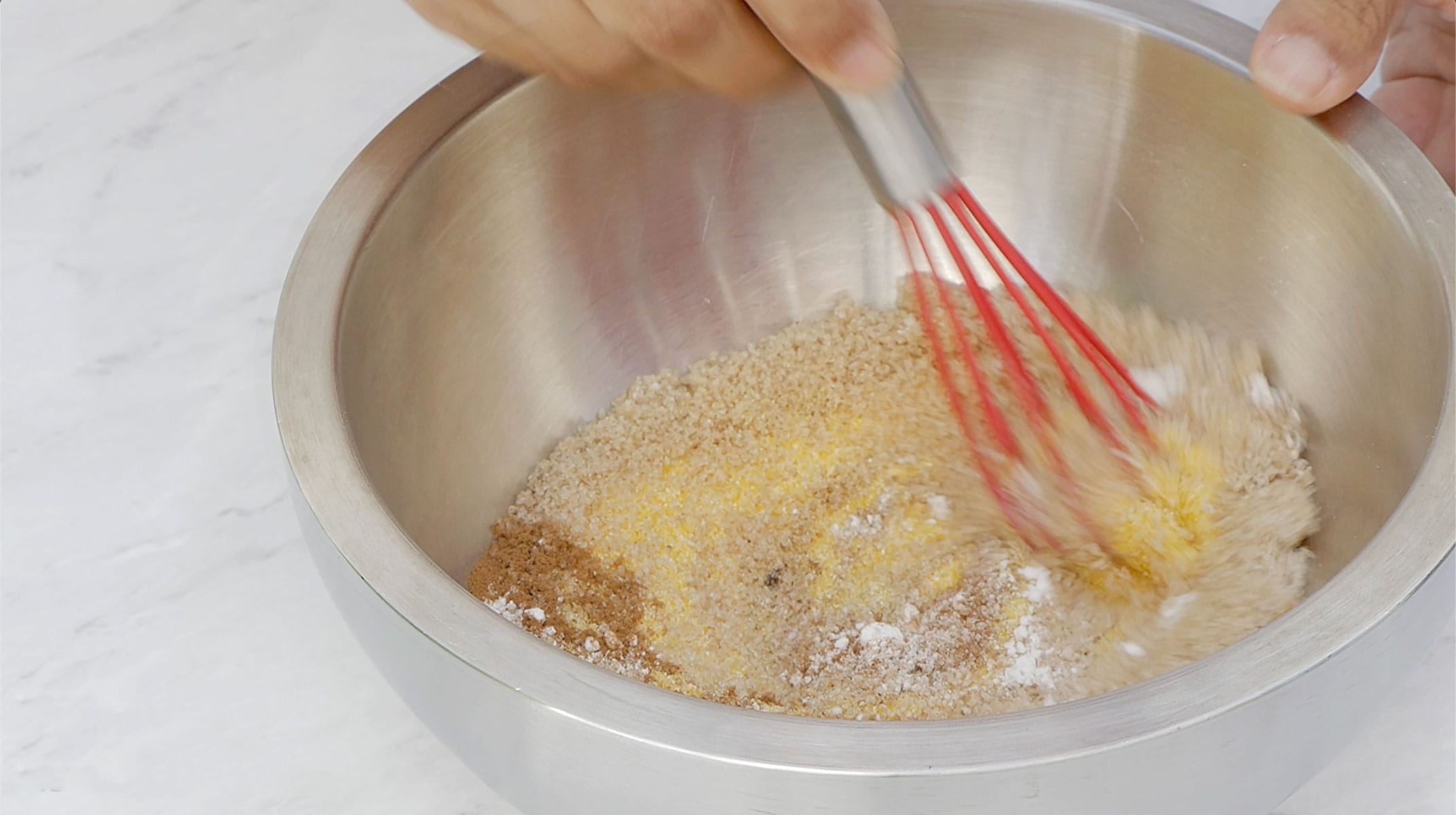 Mixing dry ingredients