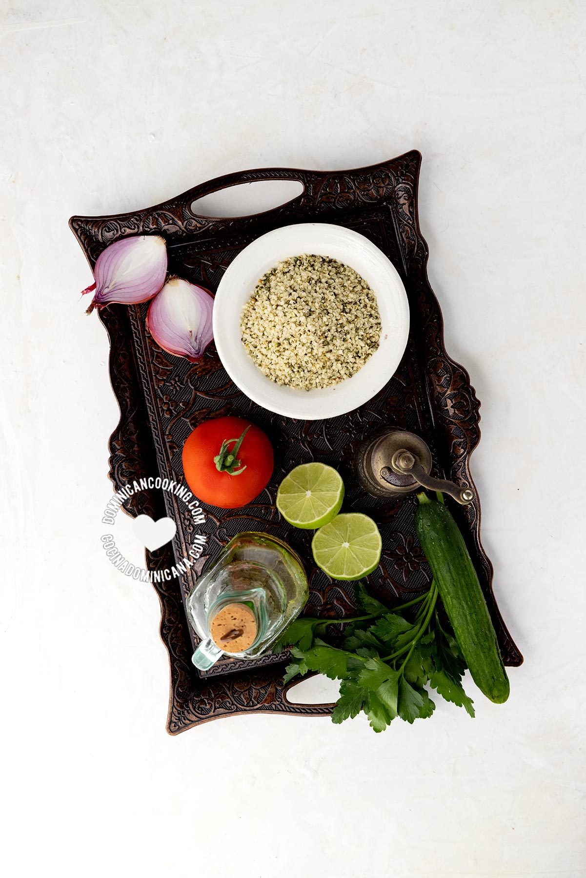 Ingredient for wheat-free tabbouleh