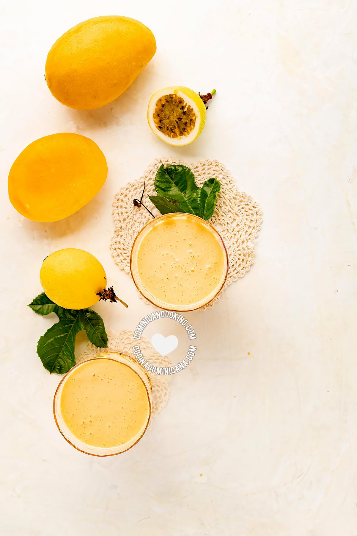 Mango and Passionfruit Smoothie