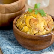 Mofongo Tradicional Dominicano (Sin Freír)