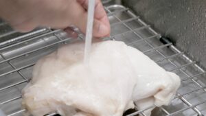Cleaning mondongo