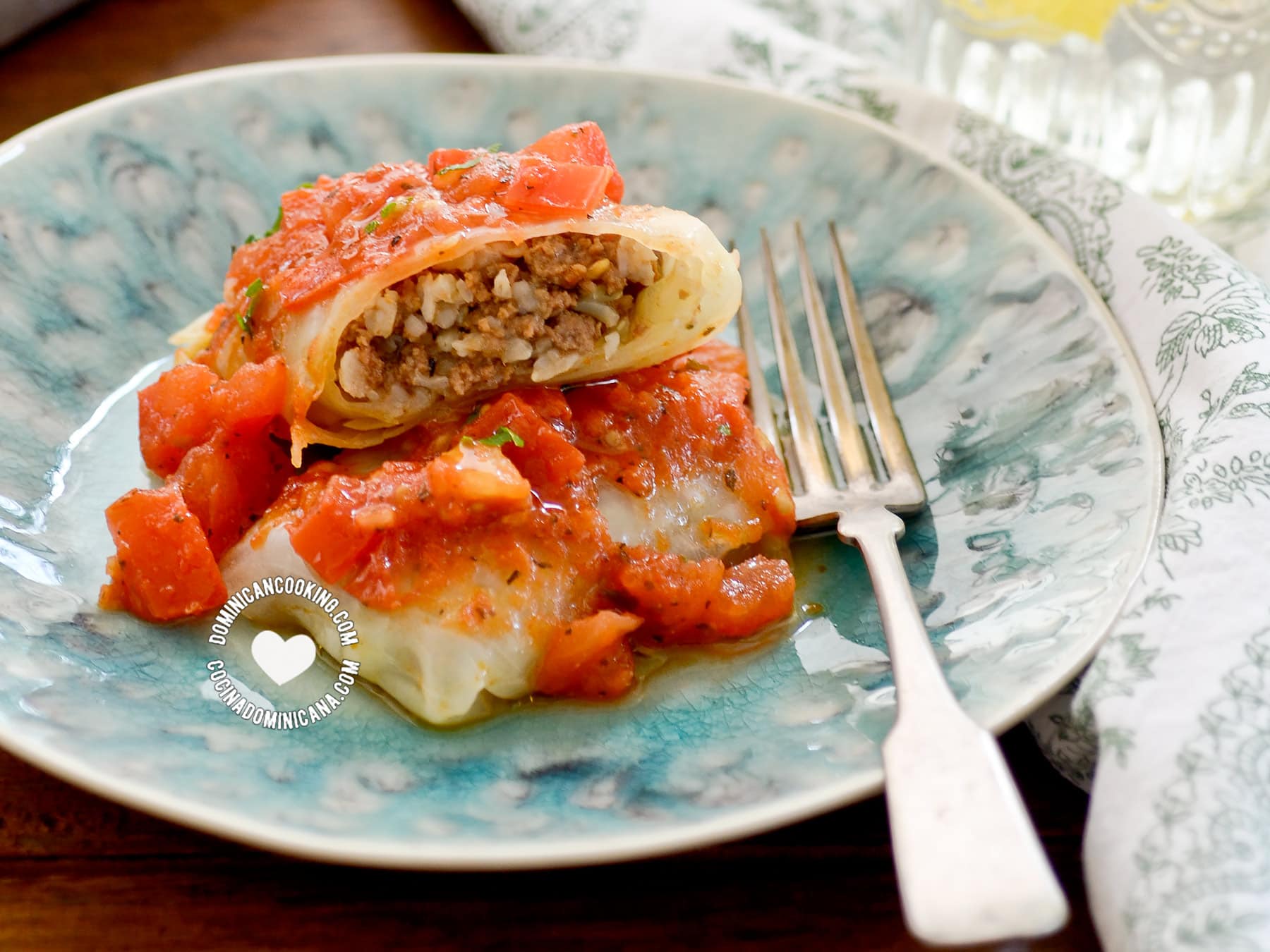 Niño Envuelto (Rice and Beef Cabbage Rolls)