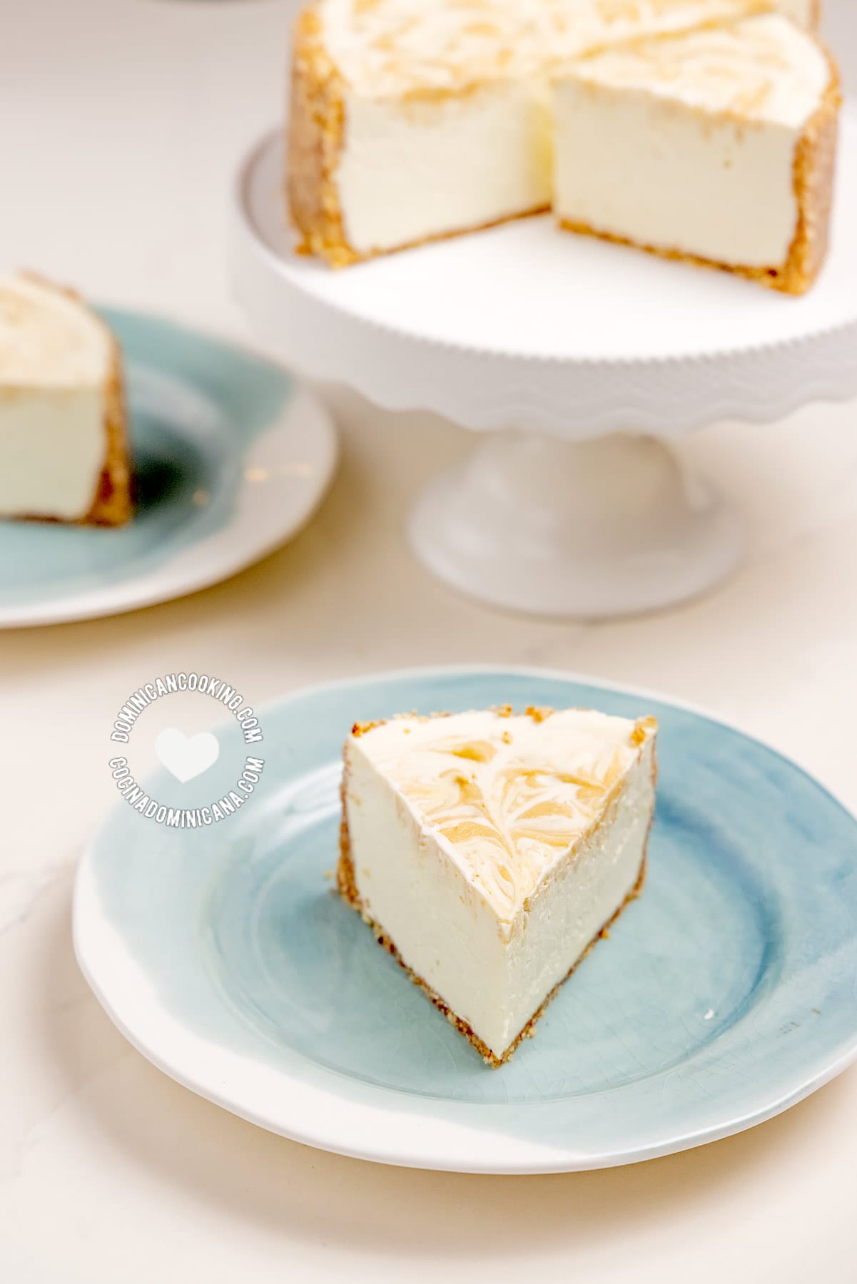 Easy No-Bake Dulce de Leche Cheesecake