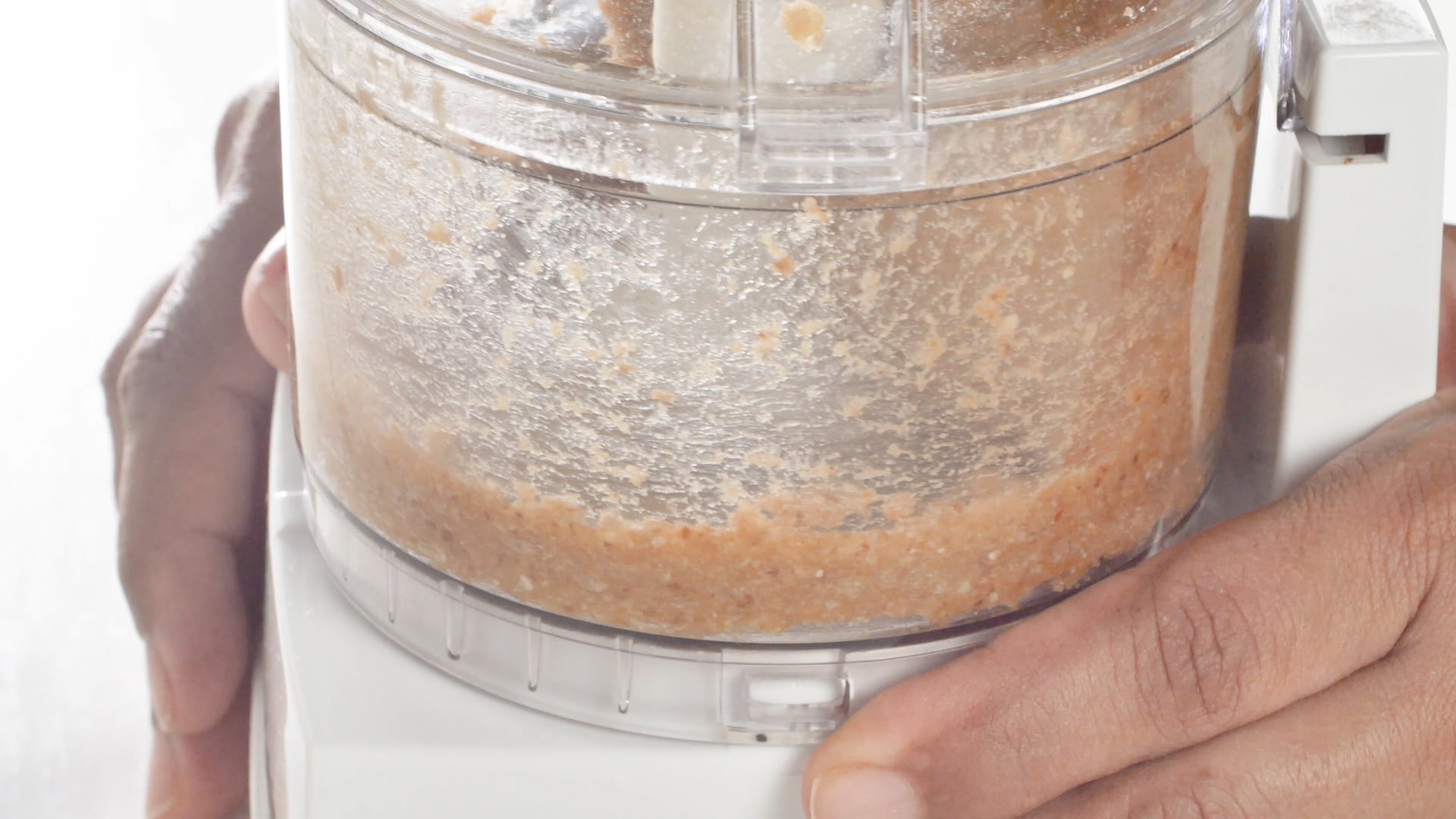 mixing in a food processor