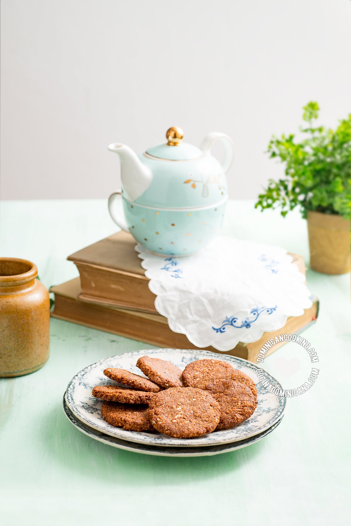 Easy Oatmeal and Almond No Sugar Cookies