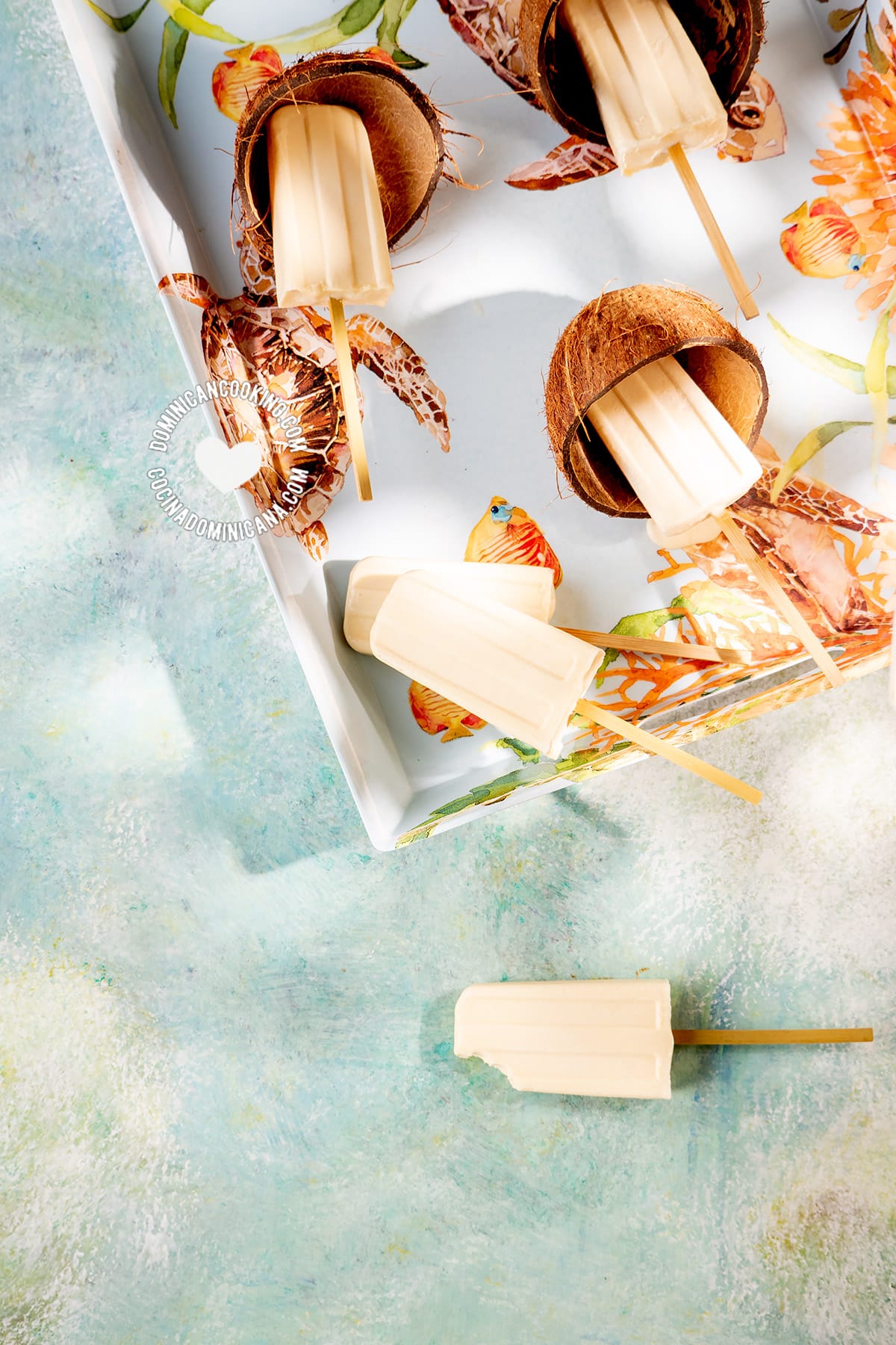 Coconut popsicles